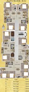 Project Image of 765.0 - 1120.0 Sq.ft 2 BHK Apartment for buy in Rajwada Marvella