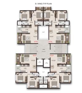 Project Image of 1060.0 - 2120.0 Sq.ft 2 BHK Apartment for buy in Shyam Ananta