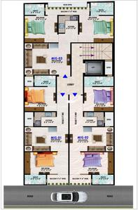 Project Image of 0.0 - 1050.0 Sq.ft 2 BHK Builder Floor for buy in JMD Rose Valley
