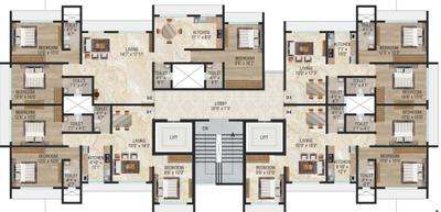 Project Image of 800 Sq.ft 2 BHK Apartment / Flat for sale in Kandivali East for Rs. 18500000