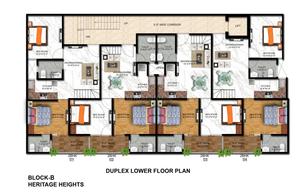 Project Image of 650.0 - 2200.0 Sq.ft 1 BHK Apartment for buy in THV Heritage Heights