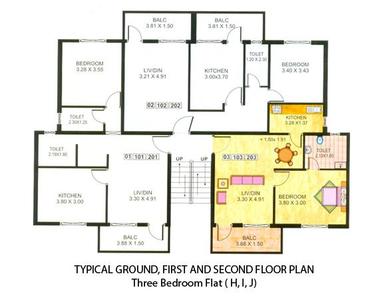 Project Image of 533.0 - 1051.0 Sq.ft 1 BHK Apartment for buy in Saldanha Kieran Park