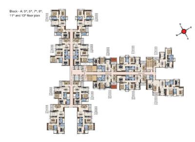 Project Image of 1126.0 - 1791.0 Sq.ft 2 BHK Apartment for buy in Casagrand Northern Star