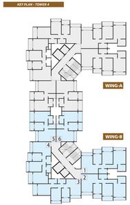 Project Image of 451.0 - 902.0 Sq.ft 1 BHK Apartment for buy in Space Residence II Building No 4 B