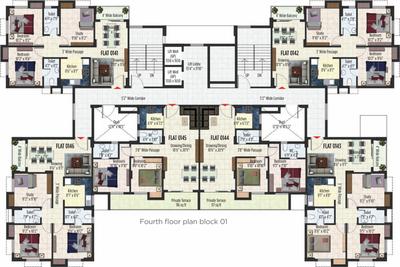 Project Image of 446.0 - 1140.0 Sq.ft 2 BHK Apartment for buy in Primarc Aura