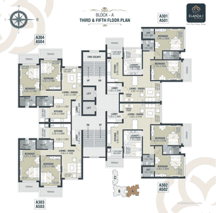 Project Image of 961.32 - 1296.19 Sq.ft 2 BHK Apartment for buy in Devashri Elanza 1 And 2