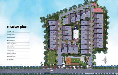 Project Image of 1940.0 - 2210.0 Sq.ft 4 BHK Villa for buy in Lake Waters