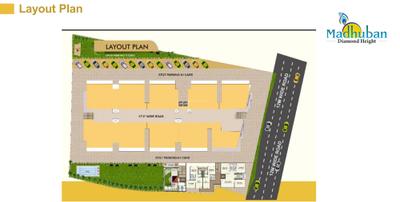 Project Image of 0.0 - 2460.0 Sq.ft 4 BHK Apartment for buy in Madhuban Diamond Heights