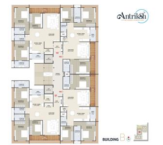 Project Image of 1140.54 - 1674.97 Sq.ft 3 BHK Apartment for buy in Real Antriksh