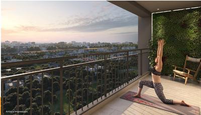 Project Image of 760.0 - 1017.0 Sq.ft 2 BHK Apartment for buy in Sah Santiago Skyland