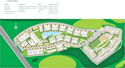 Project Image of 3100.0 - 3452.0 Sq.ft 4 BHK Apartment for buy in Geras Verbena High Rise