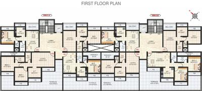 Project Image of 640.0 - 950.0 Sq.ft 1 BHK Apartment for buy in Devkrupa Dev Drishti