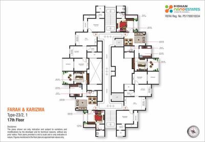 Project Image of 197.84 - 330.34 Sq.ft Studio Studio Apartment for buy in Mohan Nano Estates