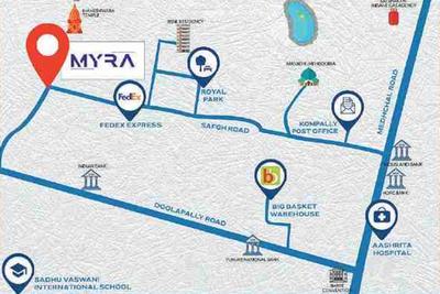 Project Image of 1200.0 - 2095.0 Sq.ft 2 BHK Apartment for buy in Viksha Myra