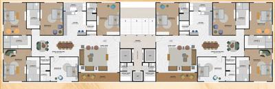 Project Image of 3279.0 - 4244.53 Sq.ft 5 BHK Apartment for buy in Rajhans Trionzza