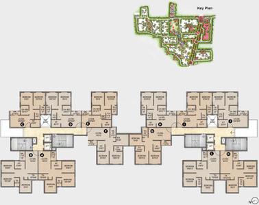 Project Image of 619.0 - 1033.0 Sq.ft 1.5 BHK Apartment for buy in The County