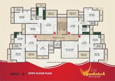 Project Image of 366.51 - 551.97 Sq.ft 1 BHK Apartment for buy in OSSK Sai Vyankatesh
