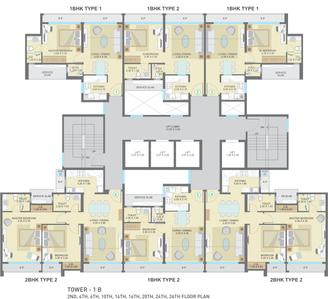 Project Image of 321.0 - 2450.0 Sq.ft 1 BHK Apartment for buy in One Indiabulls Thane 1