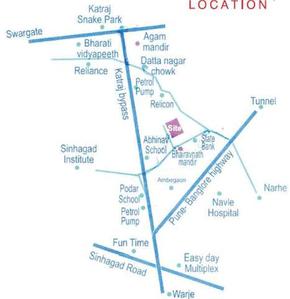Kalpak Shrusti A Wing Location Plan 1