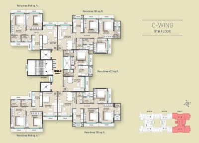 Project Image of 421.0 - 1050.0 Sq.ft 1 BHK Apartment for buy in Alpine Primo