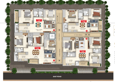 Project Image of 1000.0 - 1275.0 Sq.ft 2 BHK Apartment for buy in Jaya Galaxy
