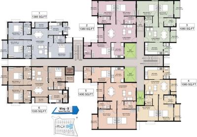 Project Image of 600.0 - 1109.0 Sq.ft 2 BHK Apartment for buy in Arun Estancia Mini