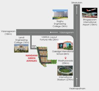 Project Image of 1194.79 - 2623.6 Sq.ft Residential Plot Plot for buy in Lavanya Lahari Nandana Green Avenues