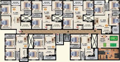 Project Image of 773.0 - 1142.0 Sq.ft 2 BHK Apartment for buy in Avittam Adiyogi