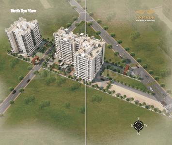 Project Image of 347.0 - 348.0 Sq.ft 1 BHK Apartment for buy in G K Armada Phase I
