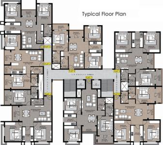 Project Image of 738.0 - 1044.0 Sq.ft 2 BHK Apartment for buy in Evos Mahaveer Enclave