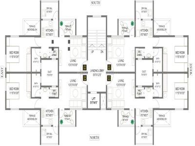 Project Image of 395.48 - 650.03 Sq.ft 1 BHK Apartment for buy in Soham Residency