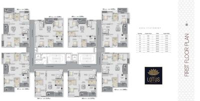 Project Image of 1175.0 - 1575.0 Sq.ft 2 BHK Apartment for buy in Ankuraa Lotus