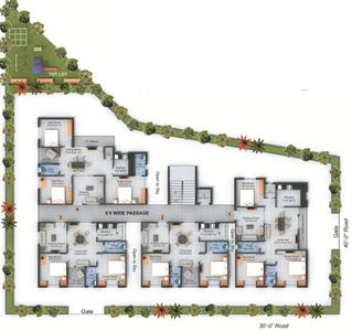 Project Image of 1005.0 - 1370.0 Sq.ft 2 BHK Apartment for buy in Srisairam Vasundhara Residency