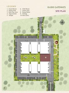 Project Image of 1540.0 - 2025.0 Sq.ft 2 BHK Apartment for buy in Kashi Gateways