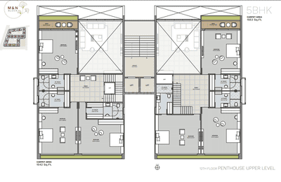Project Image of 1911.0 - 6203.0 Sq.ft 3 BHK Apartment for buy in Avadh Ercole
