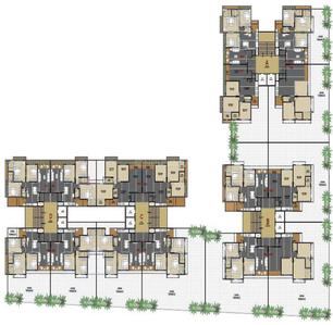 Project Image of 775.0 - 860.58 Sq.ft 2 BHK Apartment for buy in German Greencity