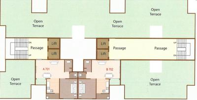 Project Image of 382.44 - 403.32 Sq.ft 1 BHK Apartment for buy in Pooja Deep Residency