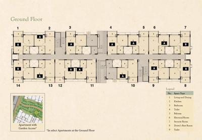 Project Image of 502.0 - 520.0 Sq.ft 1 BHK Apartment for buy in Vanya Awas Apartments Phase I