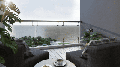 Project Image of 1243.23 - 2066.67 Sq.ft 2 BHK Apartment for buy in 82 Ocean Crest
