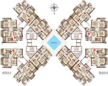 Project Image of 1300.0 - 2005.0 Sq.ft 2 BHK Apartment for buy in BR Meadows