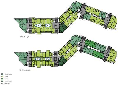 Project Image of 1192.0 - 3605.0 Sq.ft 2 BHK Apartment for buy in Hiland Princep