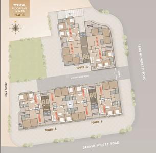 Project Image of 685.45 - 914.61 Sq.ft 2 BHK Apartment for buy in Aspire Reva Flats