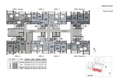 Project Image of 1300 Sq.ft 3 BHK Apartment / Flat for sale in Wakad for Rs. 12000000