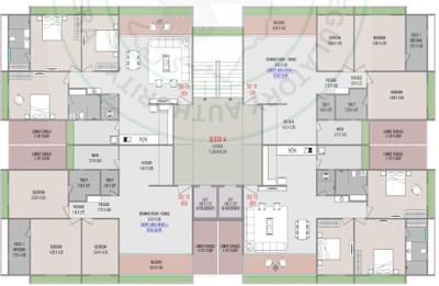Project Image of 0.0 - 1312.66 Sq.ft 3 BHK Apartment for buy in Sky Vedant Skyvilla