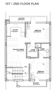 Project Image of 1050 Sq.ft 2 BHK Apartment / Flat for sale in Sector 111 for Rs. 4500000