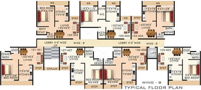 Project Image of 251.0 - 321.0 Sq.ft 1 BHK Apartment for buy in Saiguru Royal Park