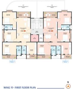 Project Image of 0.0 - 1280.0 Sq.ft 3 BHK Apartment for buy in Corner Stone