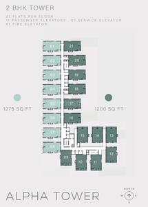 Project Image of 1200.0 - 1650.0 Sq.ft 2 BHK Apartment for buy in The Line