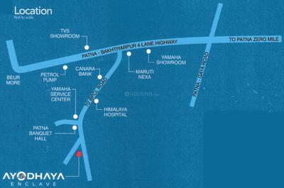 Project Image of 1415.0 - 1987.0 Sq.ft 3 BHK Apartment for buy in Ayodhya Enclave