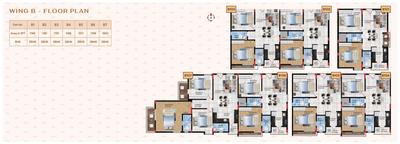 Project Image of 887.0 - 1653.0 Sq.ft 2 BHK Apartment for buy in Everoc The Nest 234
